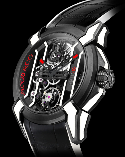 Jacob & Co Replica watch Epic X Racing Black Titanium EX100.21.WR.PY.A